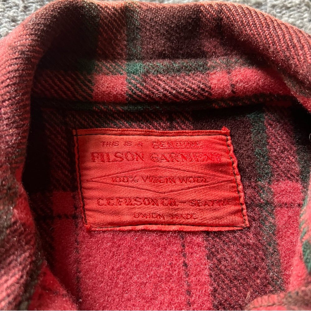 Filson Women’s Mackinaw Cruiser | Made in USA | Vintage 1950s Rare Wool - Picture 7 of 16